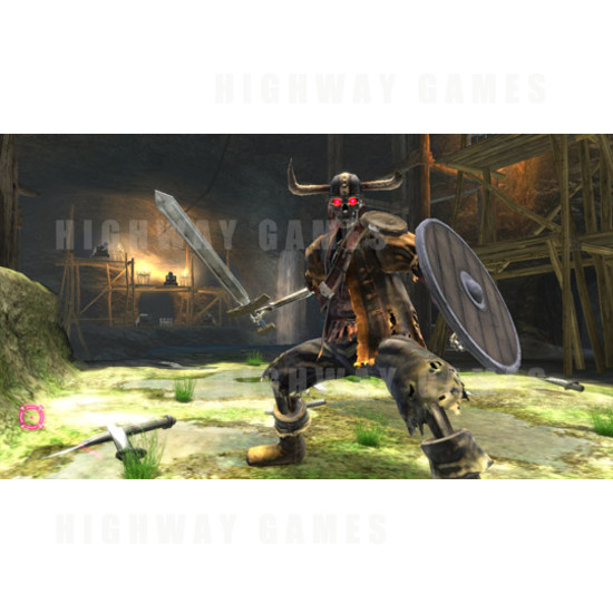 Deadstorm Pirates DX Arcade Machine - Screenshot