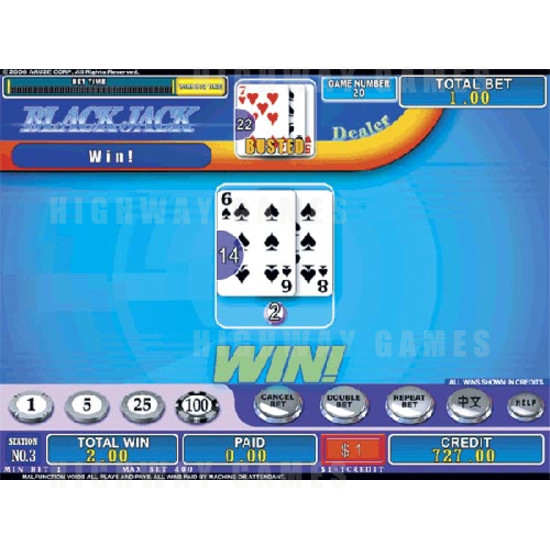 Dealer's Angels Blackjack - Screenshot