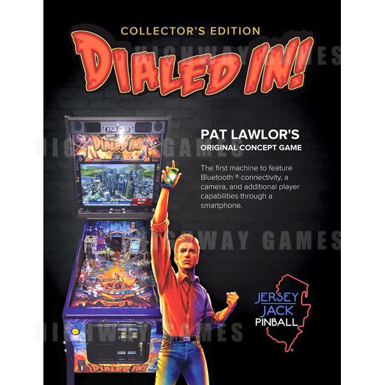 Dialed In Pinball Machine - Dialed In Pinball Machine by Jersey Jack & Pat Lawlor