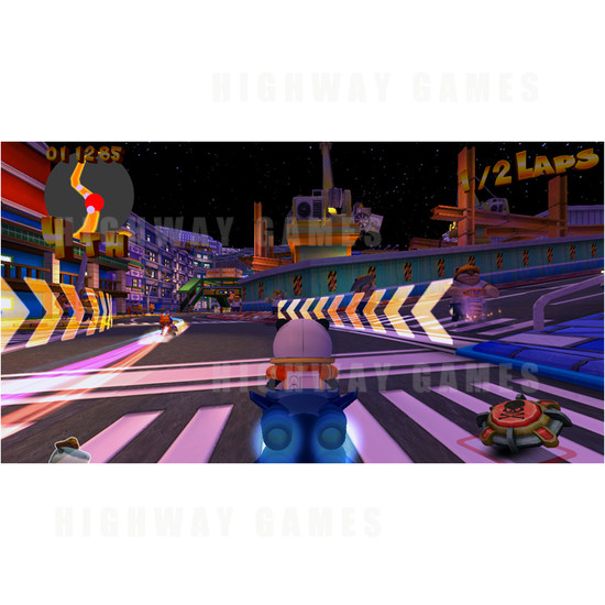 Dido Kart 4 Player Motion Deluxe Arcade Machine - Dido Kart 4 Player Motion Deluxe Arcade Machine Screenshot
