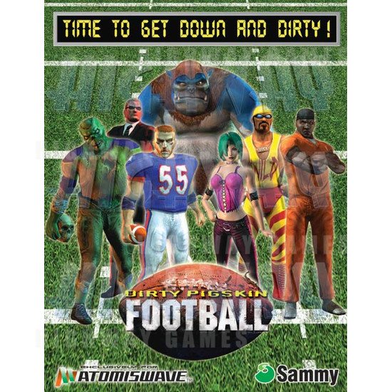 Dirty Pigskin - Brochure Front