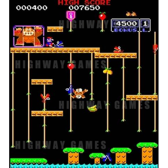 Donkey Kong Jr - screen shot 3 32kb JPG