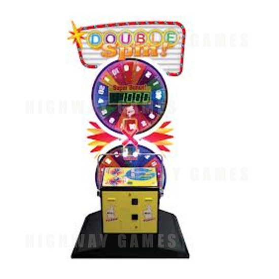Double Spin Ticket Redemption Arcade Machine - Double Spin Cabinet Front