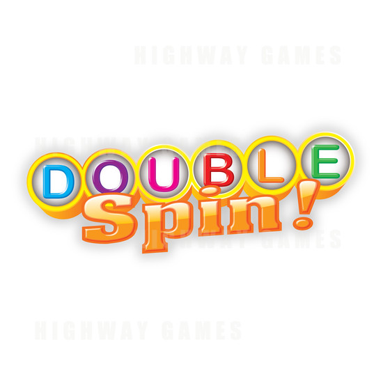 Double Spin Ticket Redemption Arcade Machine - Logo