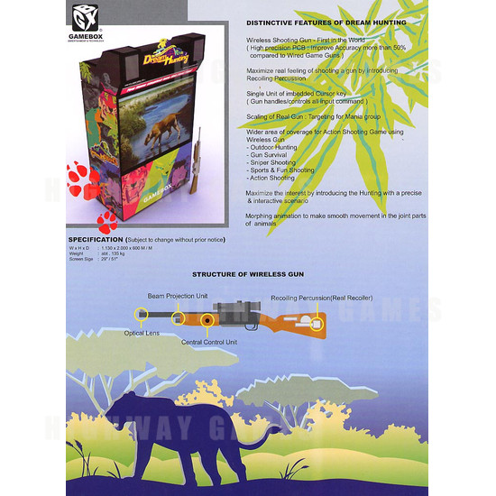 Dream Hunting - Brochure Back