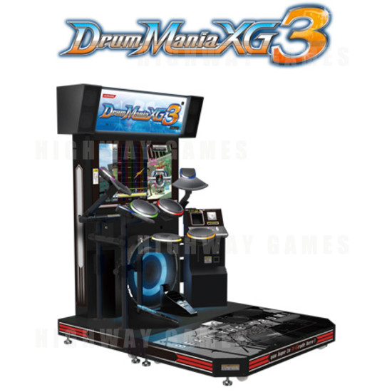 DrumMania and GuitarFreaks XG3 DX Arcade Set - DrumMania XG3