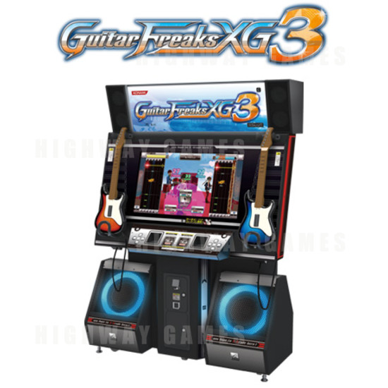 DrumMania and GuitarFreaks XG3 DX Arcade Set - GuitarFreaks XG3