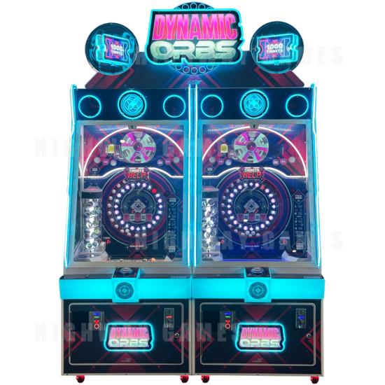 Dynamic Orbs - 2 Player Redemption Machine - Dynamic Orbs Front View