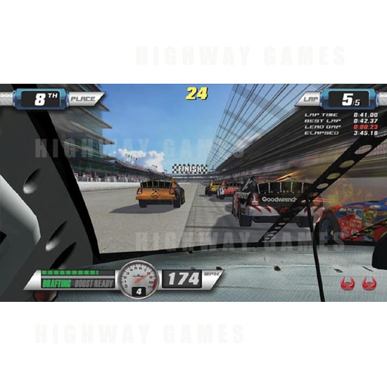 EA Sports NASCAR Arcade Machine - Screenshot