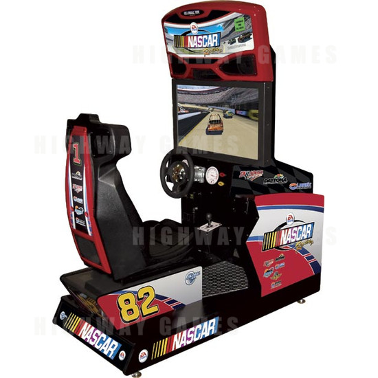 EA Sports NASCAR Arcade Machine - Machine Larger View