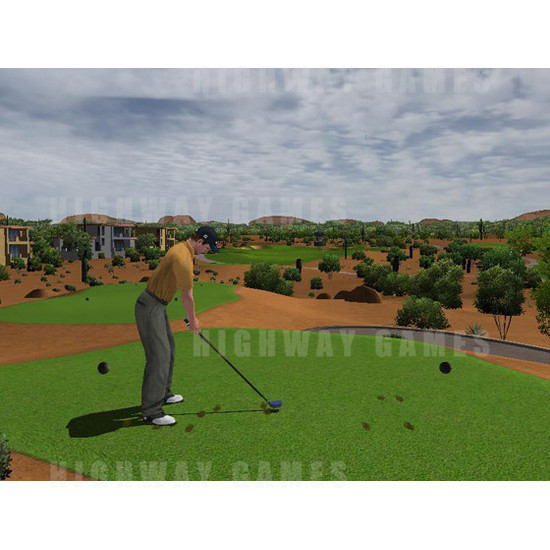 EA Sports PGA Tour Golf Challenge Arcade Machine - Screenshot