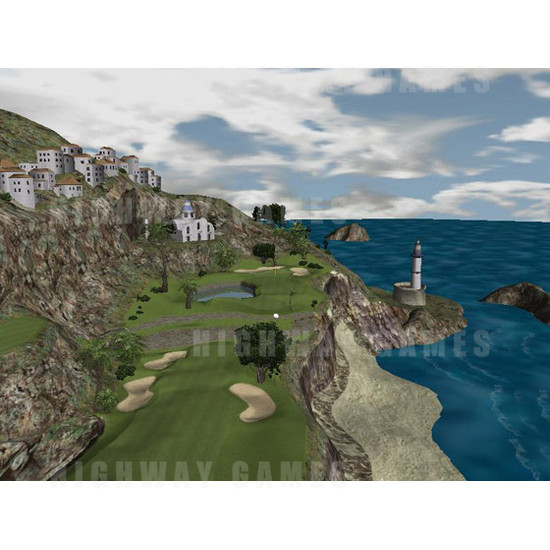 EA Sports PGA Tour Golf Challenge Arcade Machine - Screenshot