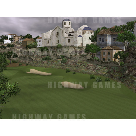 EA Sports PGA Tour Golf Challenge Arcade Machine - Screenshot