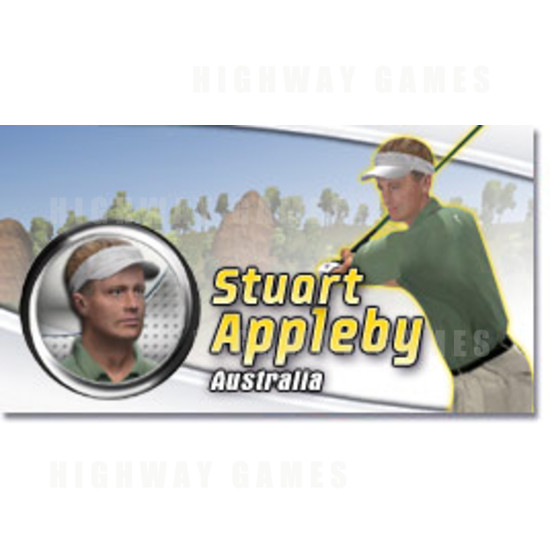 EA Sports PGA Tour Golf Challenge Arcade Machine - Stuart Appleby