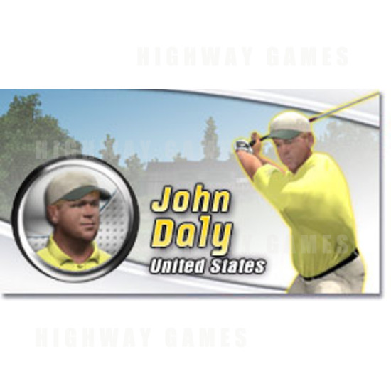 EA Sports PGA Tour Golf Challenge Arcade Machine - John Daly