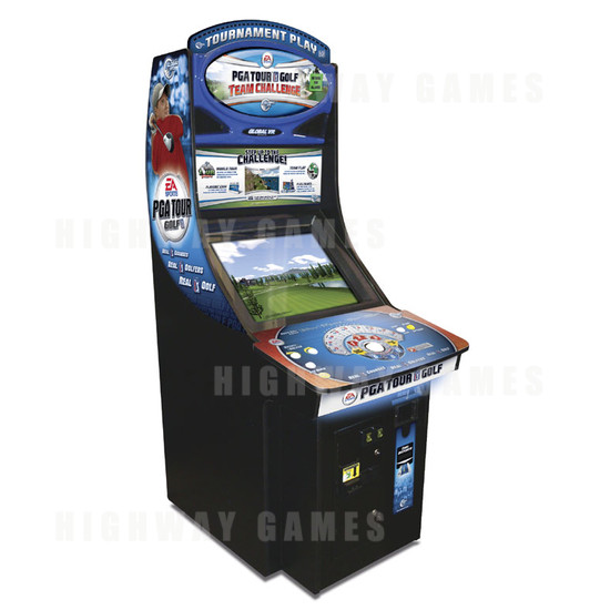 EA Sports PGA Tour Golf Challenge Arcade Machine - Cabinet