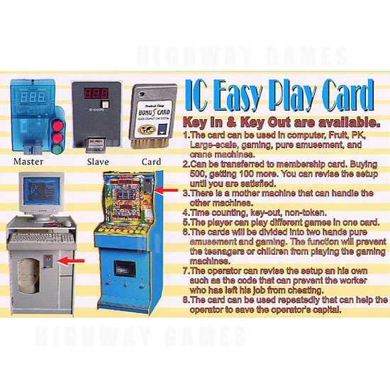 IC Easy Play Card - Brochure