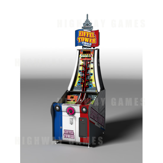 Eiffel Tower Arcade Machine - Single Cabinet