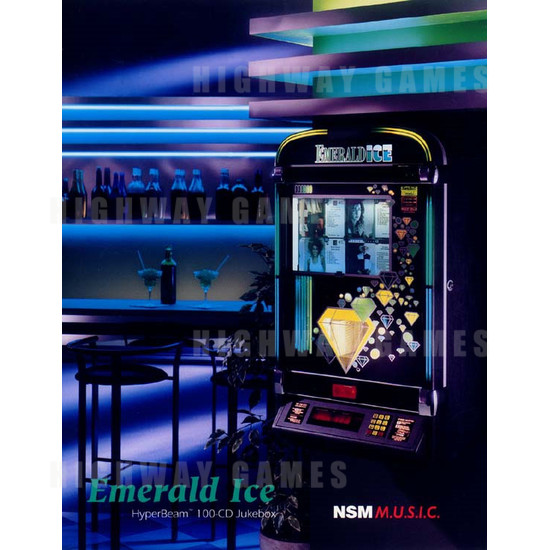 NSM Emerald Ice Jukebox - Brochure Front