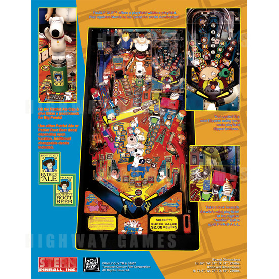 Family Guy (2007) Pinball - 