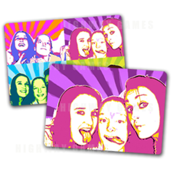 Fantasy Entertainment Fold'n Fotos Photo Booth - Pop Art