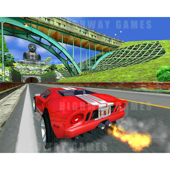 The Fast and The Furious Drift Arcade Machine - Screenshot