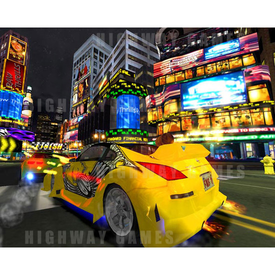 The Fast and The Furious Drift Arcade Machine - Screenshot