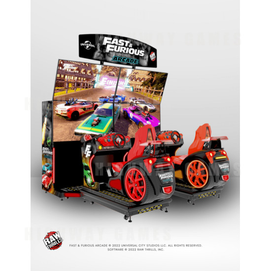 Fast & Furious Driving Arcade Game - Twin Version - FF -2.png