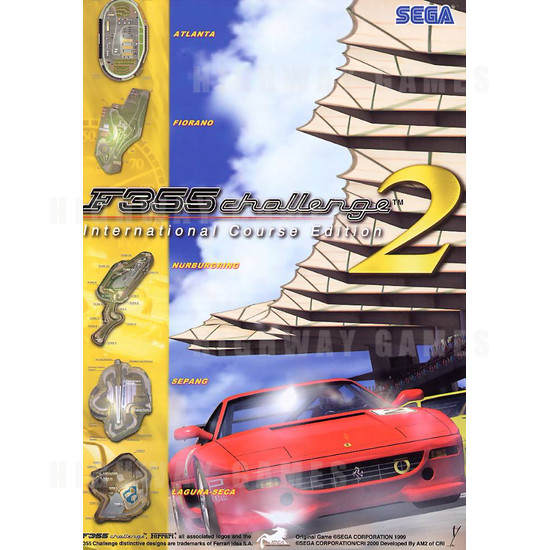 Ferrari F355 Challenge 2 - Brochure Front