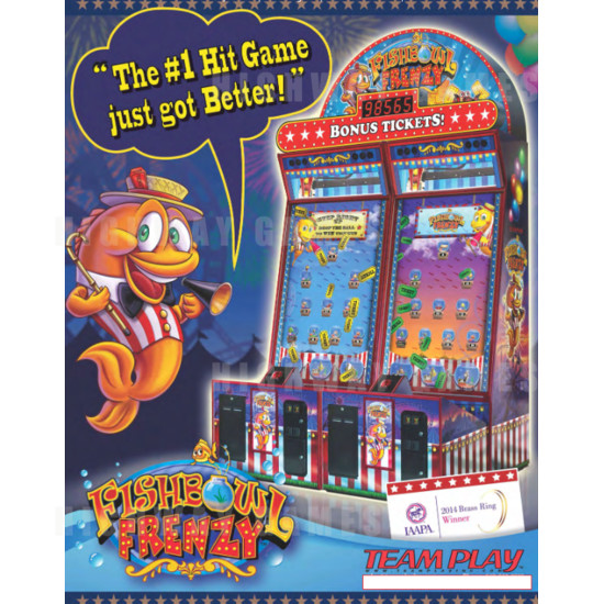 Fishbowl Frenzy Arcade Machine - Fishbowl Frenzy Arcade Machine Brochure