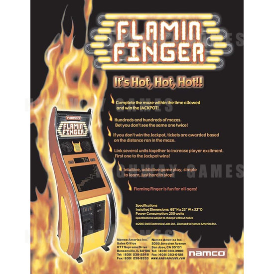 Flamin Finger - Brochure