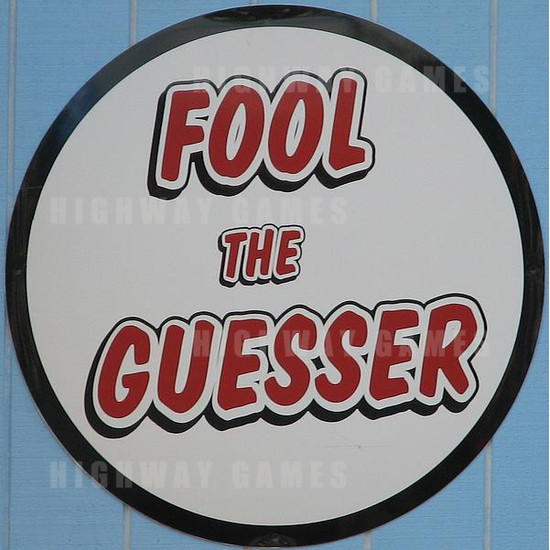 Fool the Guesser Prizde Redemption Machine - Fool the Guesser Logo