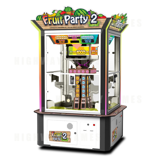 Fruit Party 2 Arcade Machine - Cabinet Side Left