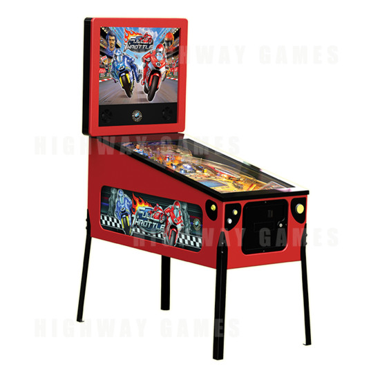 Full Throttle Pinball Machine Limited Edition - Full Throttle Limited Edition can be purchased in red