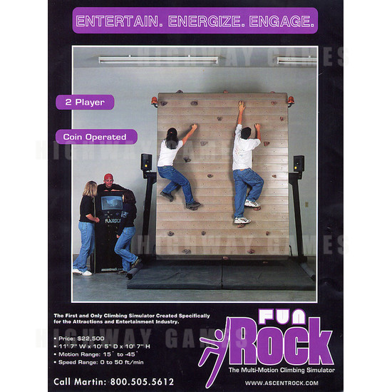 Fun Rock - Brochure Front