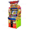 Gachaga Champ Arcade Machine (Bishi Bashi Series) - Machine with Full Marquee