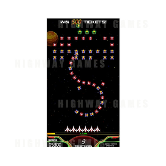 Galaga Assault Arcade Machine - Galaga Assault Gameplay