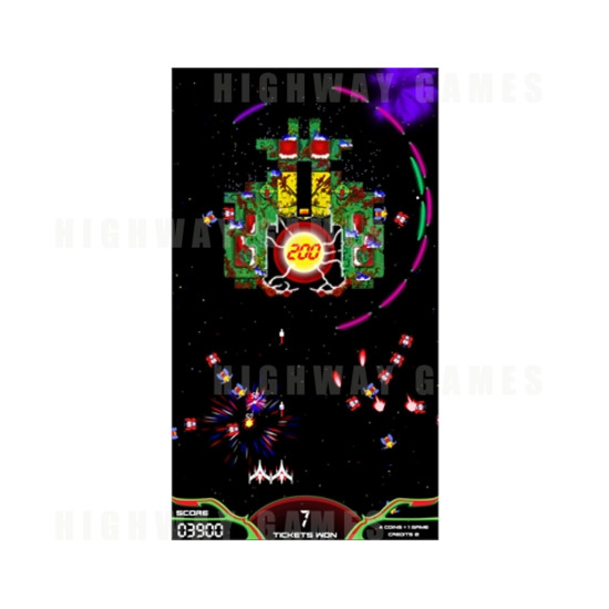 Galaga Assault Arcade Machine - Galaga Assault Gameplay