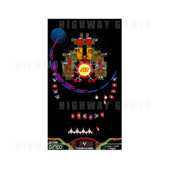 Galaga Assault Arcade Machine - Galaga Assault Gameplay