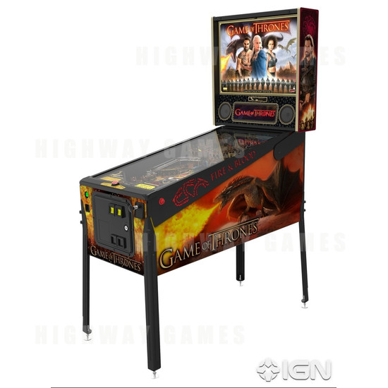 Game of Thrones Limited Edition Pinball Machine - Game of Thrones Limited Edition Pinball Machine