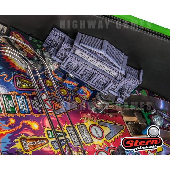 Ghostbusters Limited Edition Pinball Machine - Stern Ghostbuster's Limited Edition Pinball Machine Playfield