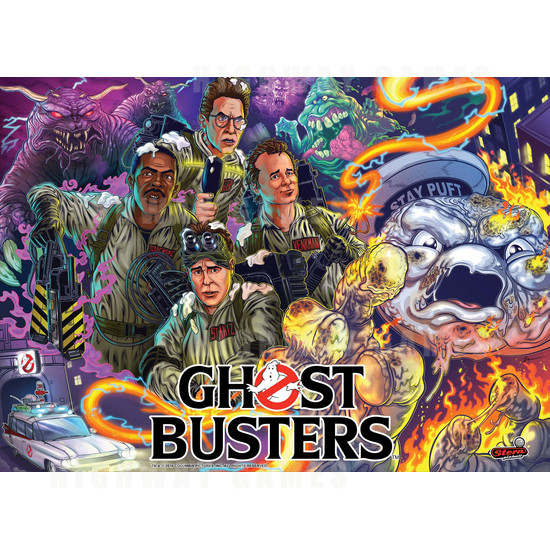 Ghostbusters Premium Pinball Machine - Stern Ghostbuster's Premium Edition Pinball Machine