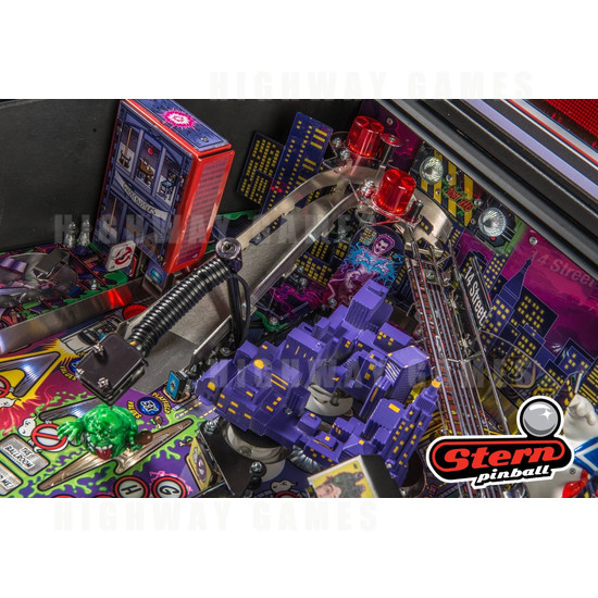 Ghostbusters Premium Pinball Machine - Stern Ghostbuster's Premium Edition Pinball Machine Playfield