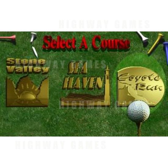 Golden Tee 2K Arcade Machine 2000 - Screenshot 1