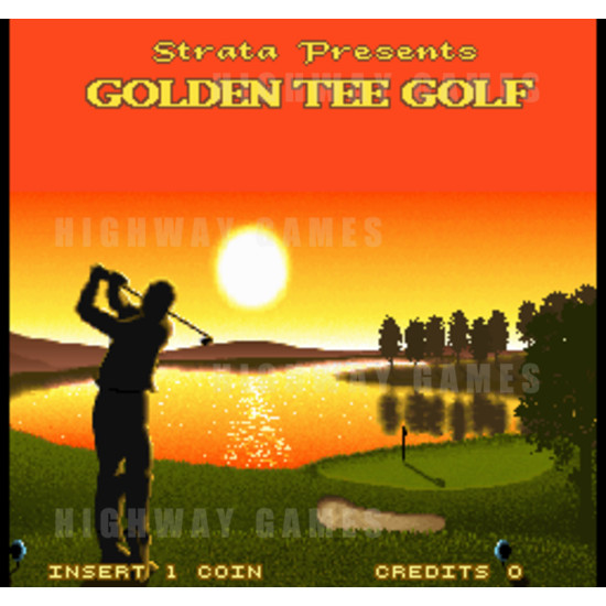 Golden Tee Golf Arcade Machine 1989 - Screenshot 1