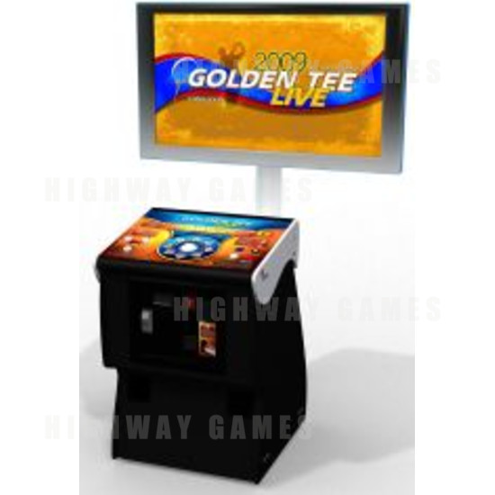 Golden Tee Live 2009 Arcade Machine - Golden Tee Live 2009 Cabinet