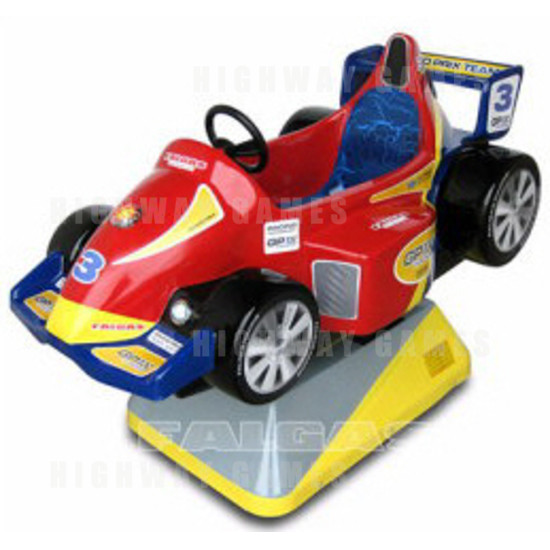 GP1 Chrono Race Car Kiddy Ride - GP1 Chrono Race Car Cabinet