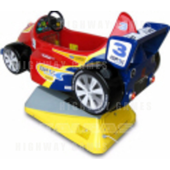 GP1 Chrono Race Car Kiddy Ride - GP1 Chrono Race Car Cabinet 2