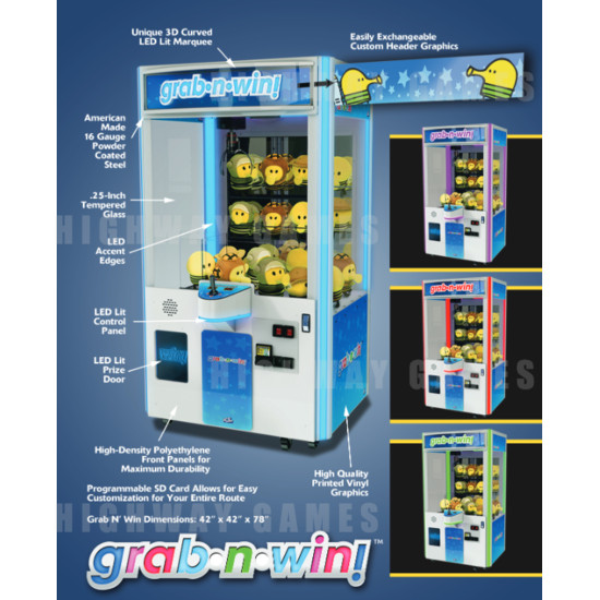 Grab N Win 42" Crane Machine - grab n win crane brochure 2.png