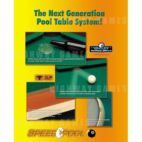 Great Eight (Pool Table) - Brochure Front